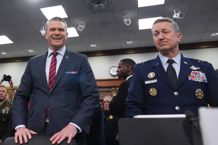 The Latest: Hegseth defends $1.5 trillion budget request before Congress as cost of Iran war climbs